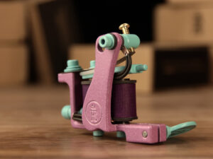 BONE Liner P.M PINK/MINT Tattoo Machine