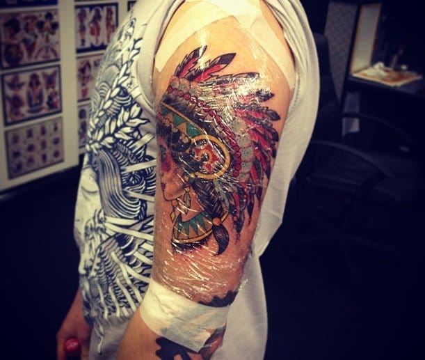 What should I do on the day of my tattoo? 4 removing tattoo aftercare plastic wrap bandage