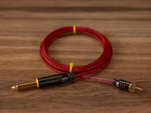 RCA Clip Cord Red