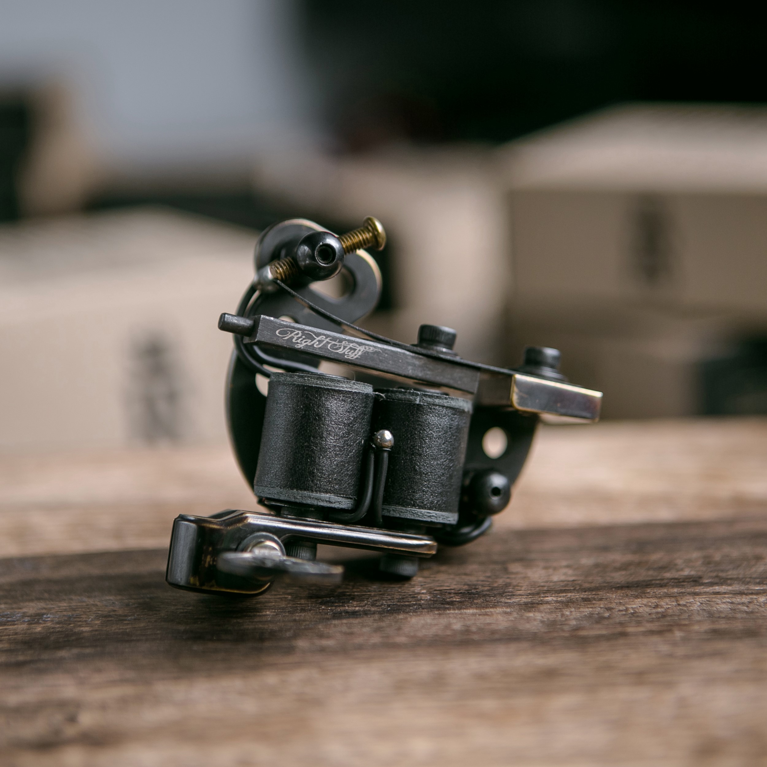 LUCKY Shader Macchina per tatuaggi Bronzo 2 LUCKY Shader Tattoo Machine Bronze - immagine 2