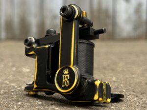 Single coil tattoo machine RightStuff The ONE -BLK/YLW DST