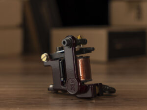 Single coil tattoo machine