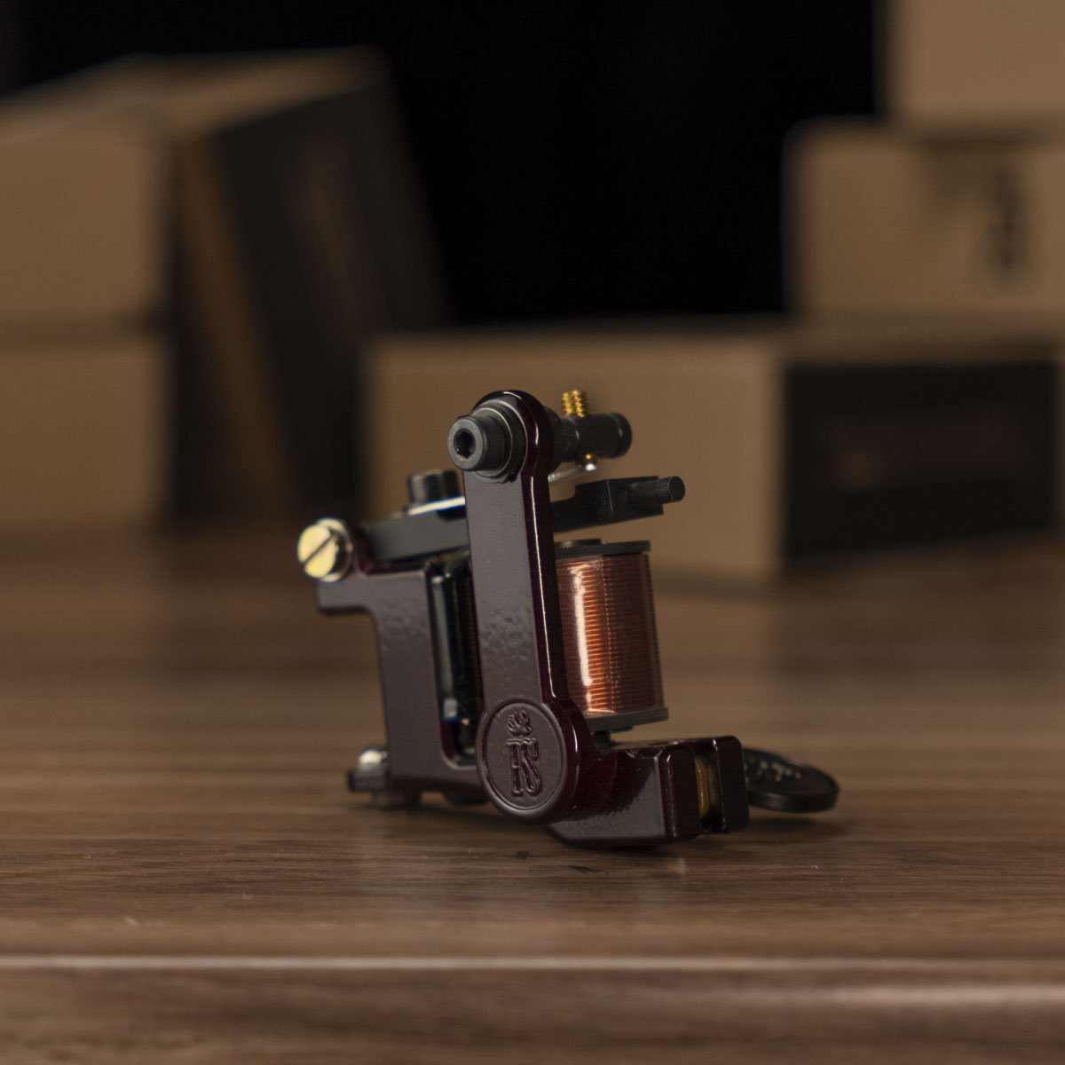 RightStuff ONE - Ciliegia BLK 1 Single coil tattoo machine