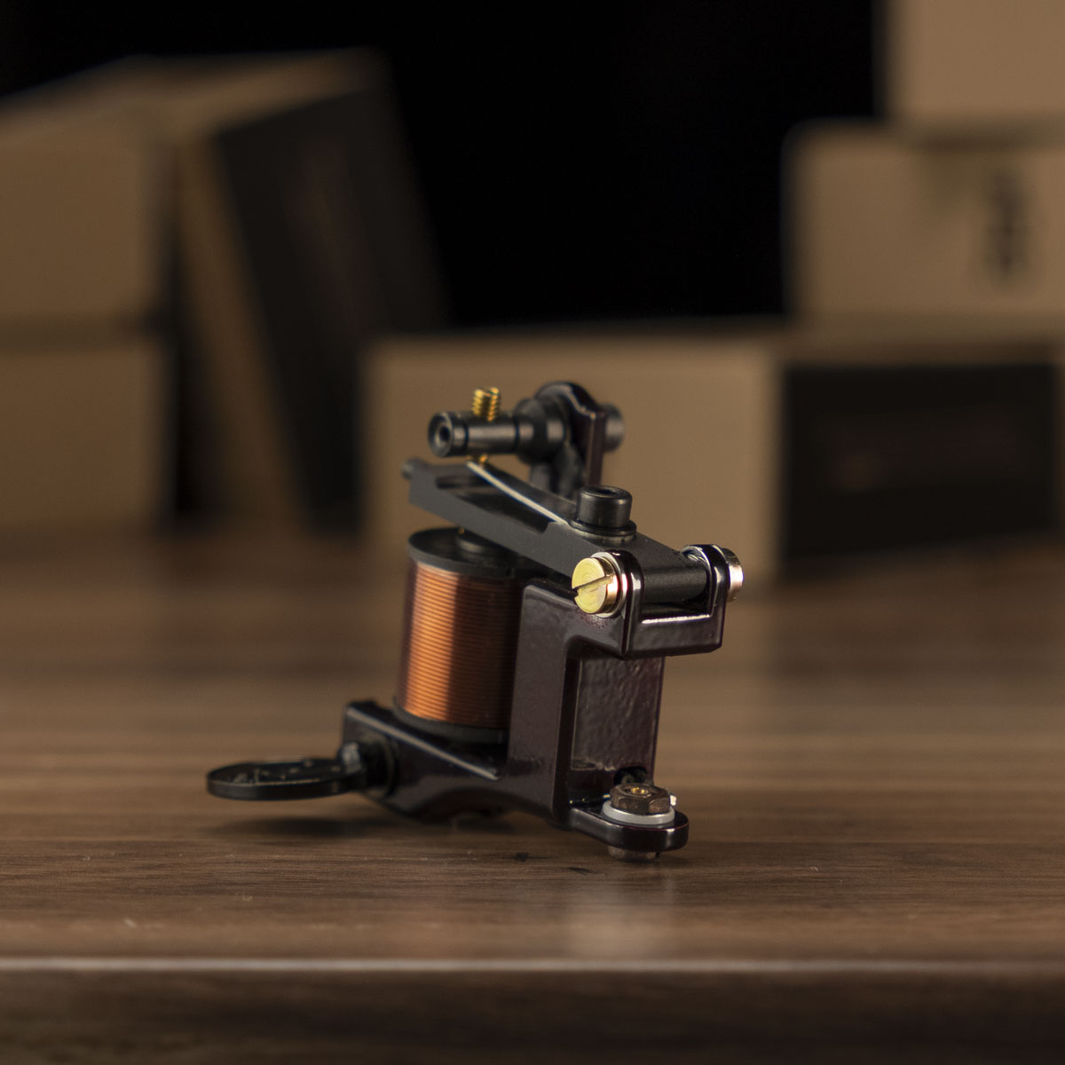 RightStuff ONE - Ciliegia BLK 2 Single coil tattoo machine