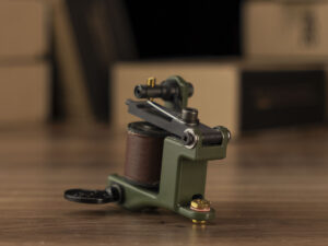 Single coil tattoo machine