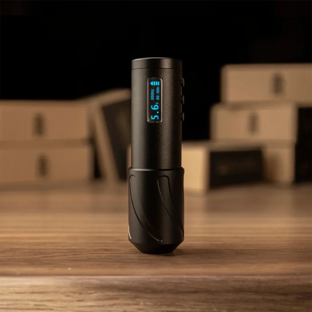 1 RightStuff Revo Wireless Tattoo Machine - Black - 4.2mm Stroke