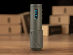 RightStuff Revo Wireless Tattoo Machine - Grey - 4.2mm Stroke