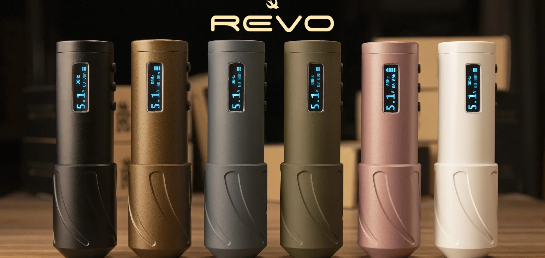 Wireless tattoo machine REVO Wireless Tattoo Machine