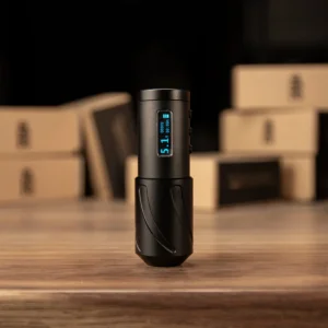 5 Wireless tattoo machine REVO SHOT BLACK, rightstuff k-pulse drive system